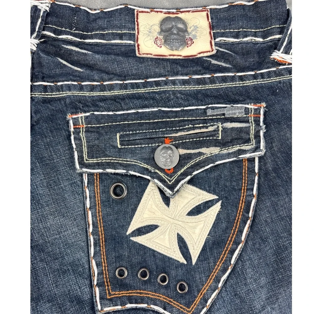 Laguna Beach Jean Co Mens Jeans 42x34 Dark Wash NEW Y2K VTG